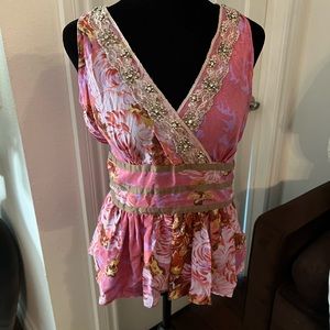 BEAUTIFUL top by Plenty. I love it so much but it’s too tight for me now.